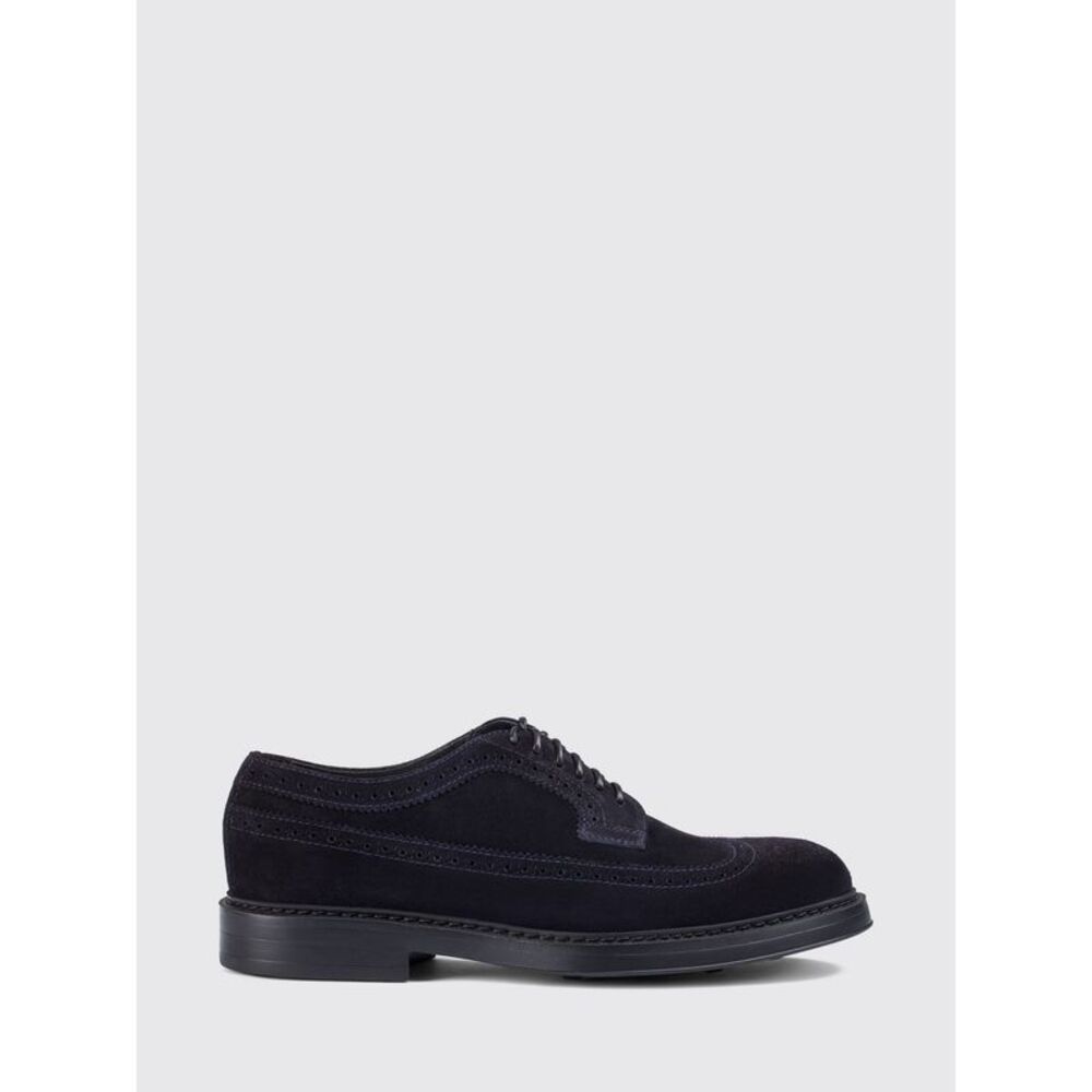 Doucal's Brogue Shoes Men Blue